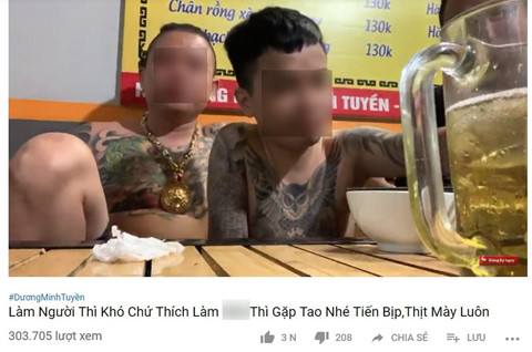 Loan kenh YouTube giang ho hut nguoi xem bang noi dung bao luc hinh anh 3 