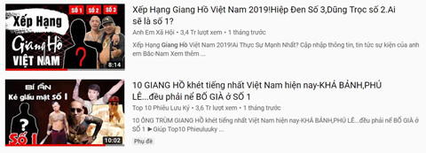 Loan kenh YouTube giang ho hut nguoi xem bang noi dung bao luc hinh anh 4 