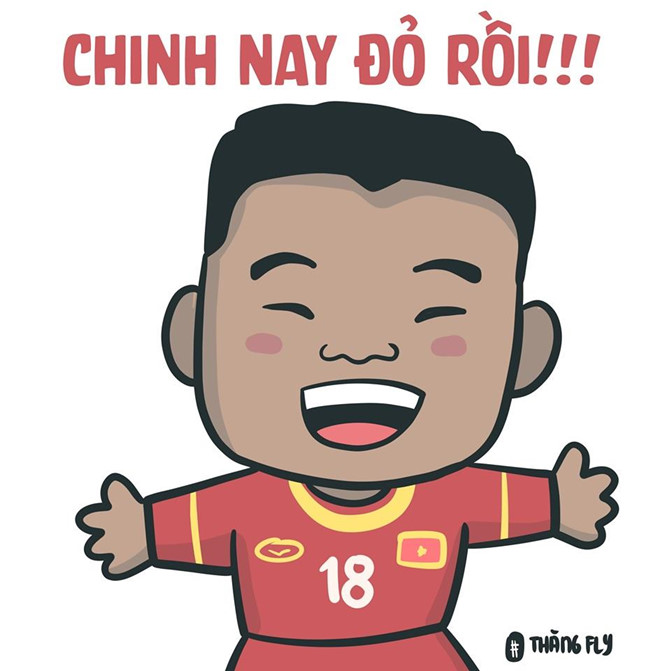 Anh che Duc Chinh ‘da khong con den’ sau tran thang U23 Thai Lan 4-0 hinh anh 4