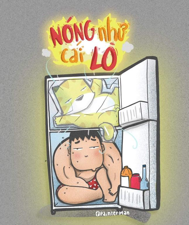 Anh che 'Sai Gon co 2 mua, nong va mua nong hon' cua dan mang hinh anh 5