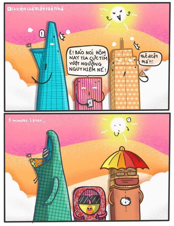 Anh che 'Sai Gon co 2 mua, nong va mua nong hon' cua dan mang hinh anh 3