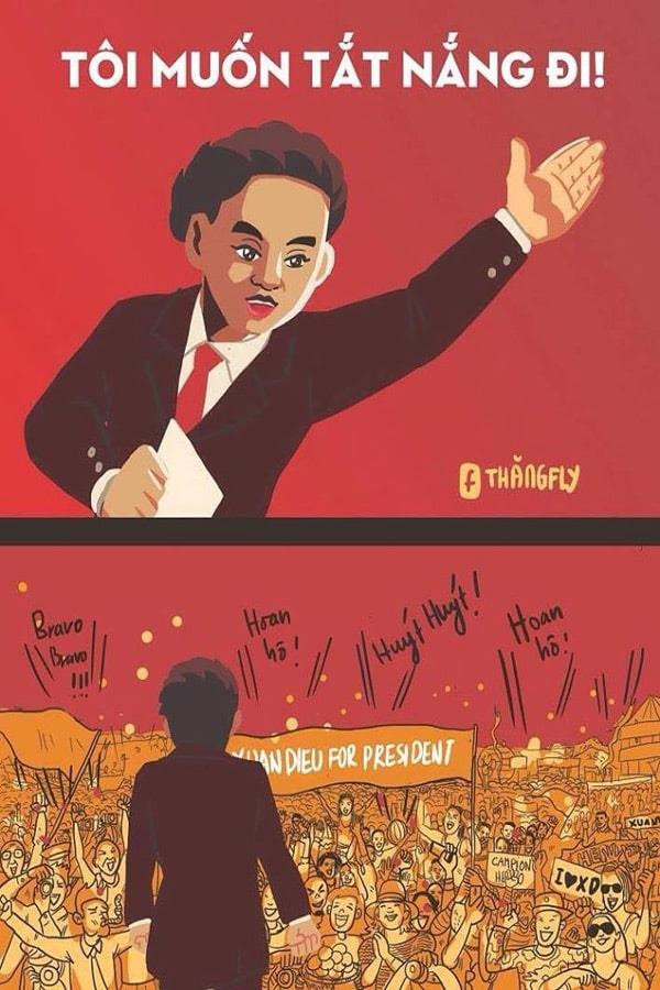 Anh che 'Sai Gon co 2 mua, nong va mua nong hon' cua dan mang hinh anh 7