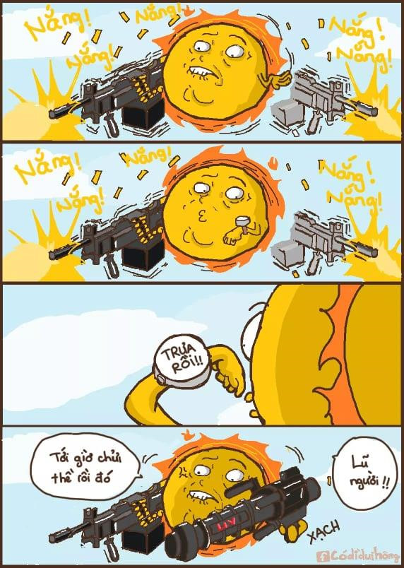 Anh che 'Sai Gon co 2 mua, nong va mua nong hon' cua dan mang hinh anh 8