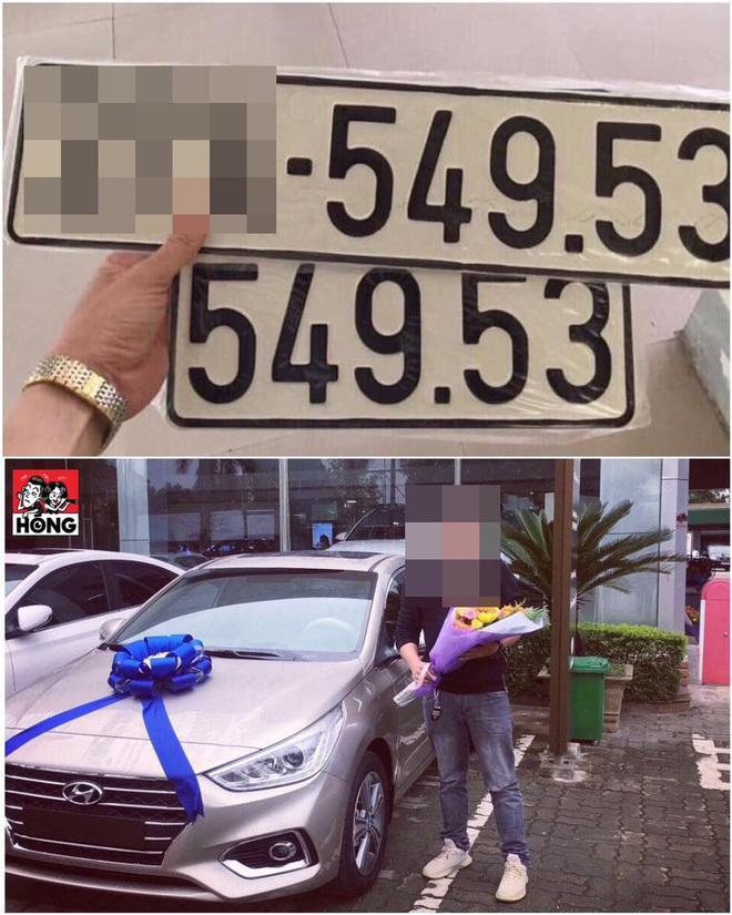 Bốc biển xe mới, méo mặt dính phải biển 'đại hạn'