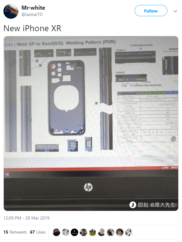 iPhone 11 đây rồi, cụm 3 camera nằm trong hình vuông y hệt Mate 20 Pro nhưng lại xếp lệch theo hình tam giác - Ảnh 2.