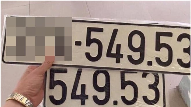 Biển số xe thế nào gọi là biển số 