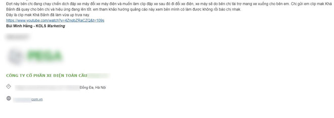 Lo bang chung Kha Banh dot xe kiem tien quang cao? hinh anh 1