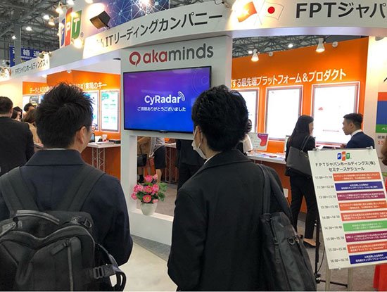 CyRadar mang giải pháp an toàn thông tin ứng dụng AI giới thiệu tại Nhật Bản