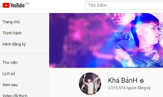 Sau khi Khá Bảnh bị bắt, lượng người theo dõi kênh YouTube tăng đột biến