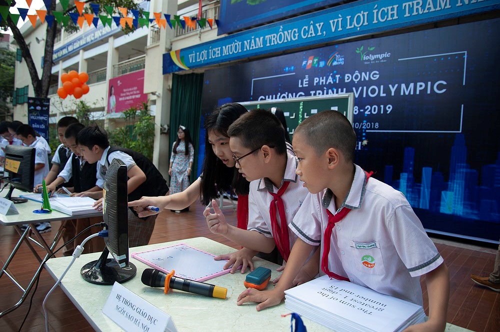 Hơn 10.000 học sinh cả nước dự Vòng thi cấp quốc gia ViOlympic năm học 2018-2019