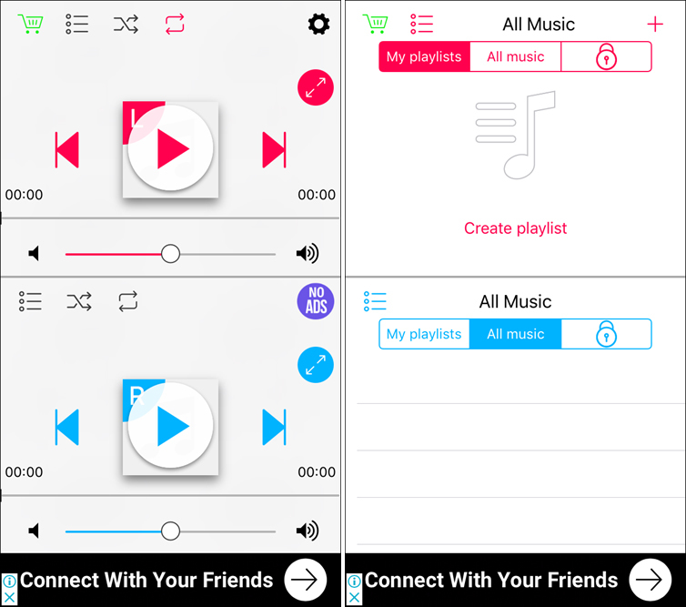 Cách nghe 2 bài hát cùng lúc trên một iPhone duy nhất