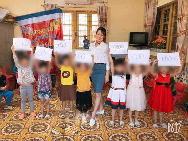 Dan mang buc xuc khi co giao mam non nho hoc tro 'tha thinh ho' hinh anh 1