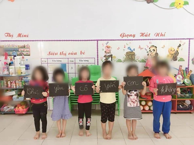 Dan mang buc xuc khi co giao mam non nho hoc tro 'tha thinh ho' hinh anh 2