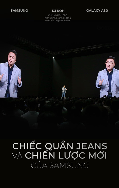 Chuyện chiếc quần jeans và chiến lược mới của Samsung