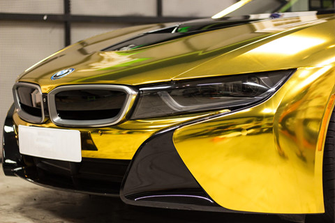 Ngam BMW i8 'ma vang' cua dan choi Sai Gon hinh anh 2