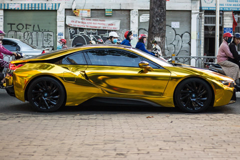 Ngam BMW i8 'ma vang' cua dan choi Sai Gon hinh anh 8