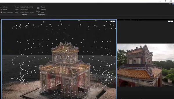 Lăng Tự Đức ở Huế được số hóa và lưu trữ dưới dạng 3D