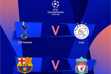 Lịch thi đấu bán kết Champions League 2019 cho người hâm mộ