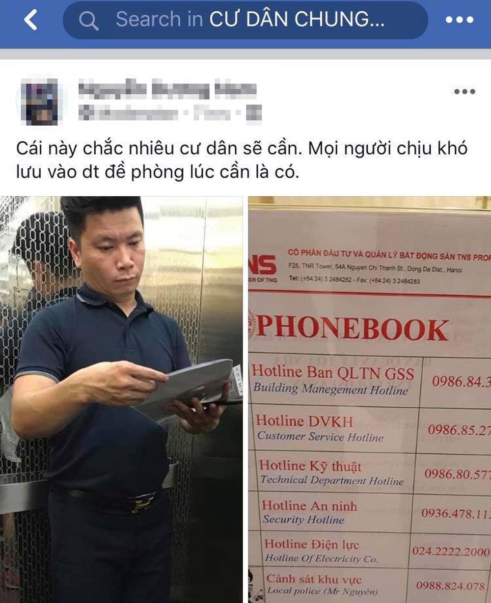 ‘Hùng sàm sỡ trong thang máy’ bị dân chung cư Hà Nội họp khẩn