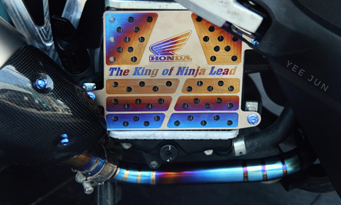 Honda Lead phien ban 'vua ninja' cua biker Ca Mau ton them 100 trieu hinh anh 9