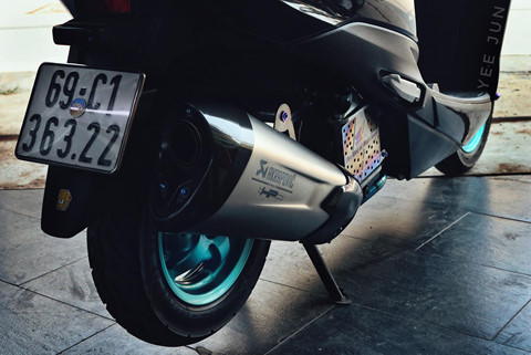 Honda Lead phien ban 'vua ninja' cua biker Ca Mau ton them 100 trieu hinh anh 7