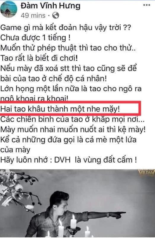 Dan mang doi tay chay ca si Dam Vinh Hung vi phat ngon 'cho bua' hinh anh 3 