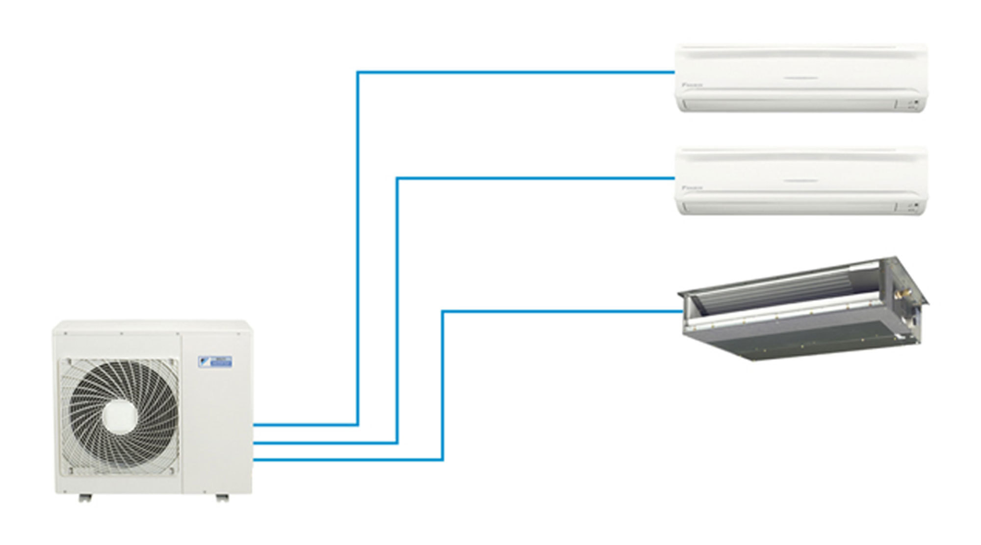 Điều hoà multi lắp 1 cái mát 3 phòng: Sự thật cần biết, đừng rước rắc rối