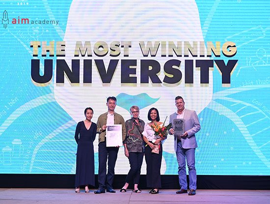 RMIT được vinh danh “Đại học có nhiều đội đạt giải thưởng nhất” tại cuộc thi Vietnam Young Lions 2019 | 11 sinh viên RMIT Việt Nam giành giải thưởng cuộc thi sáng tạo Vietnam Young Lions 2019