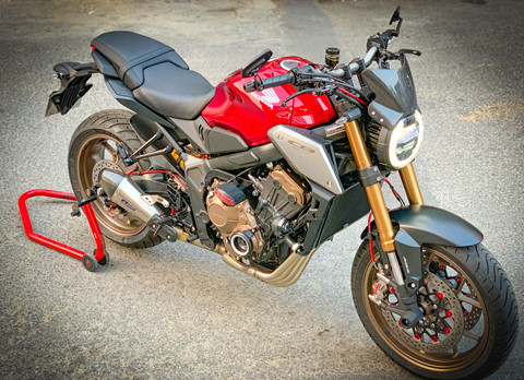 Ve VN chua lau, Honda CB650R da co ban do hang hieu ton tram trieu hinh anh 1