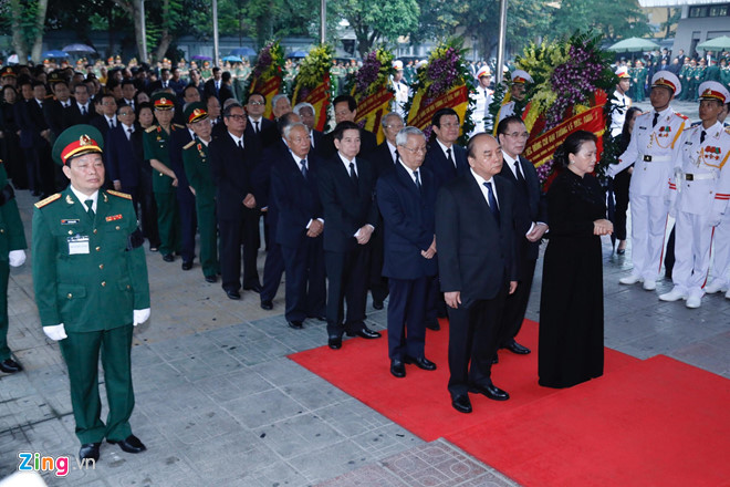 Le vieng nguyen Chu tich nuoc Le Duc Anh hinh anh 4
