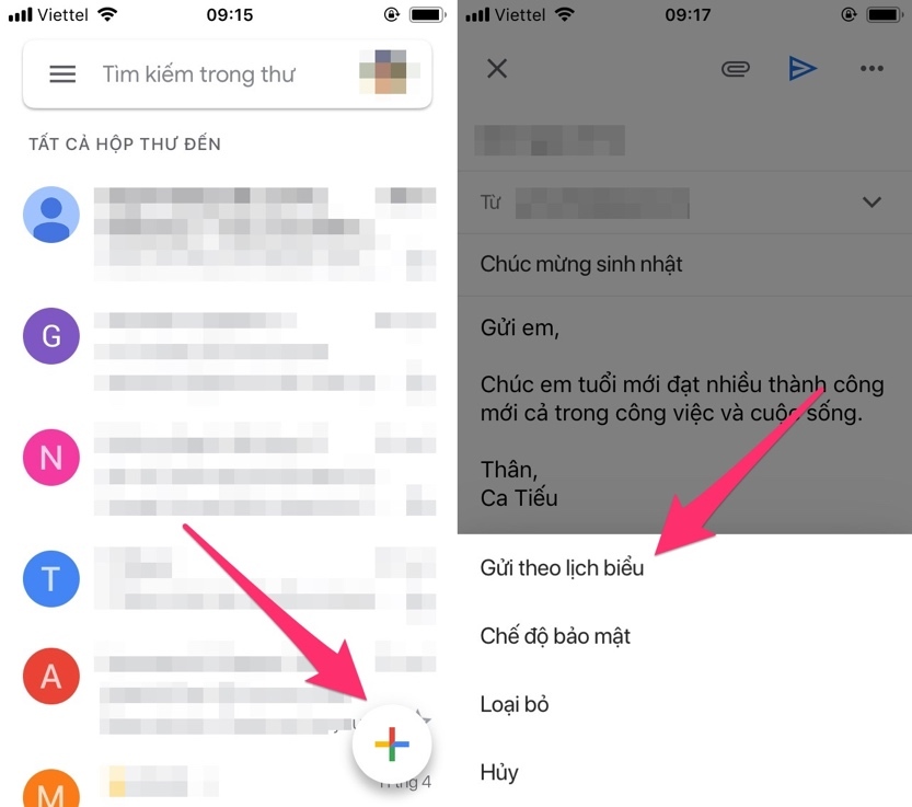 Thủ thuật Gmail: Cách hẹn giờ gửi email tự động