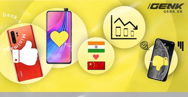 Trên thế giới chỉ còn 6 hãng smartphone đáng để nói tới