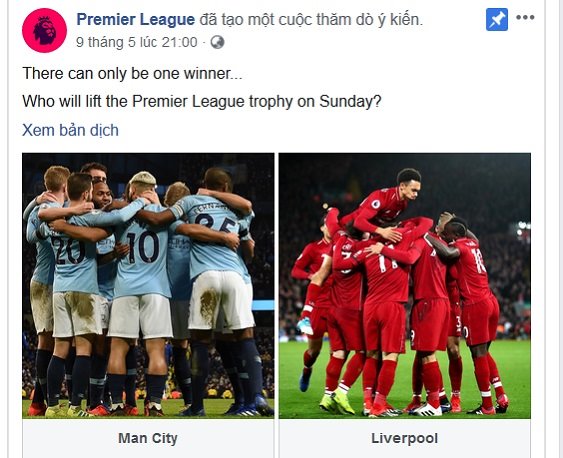 Kèo bóng đá Ngoại hạng Anh vòng cuối: Man City và Liverpool tranh Cúp vô địch