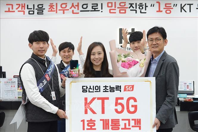 Số thuê bao 5G tại Hàn Quốc đạt cột mốc mới