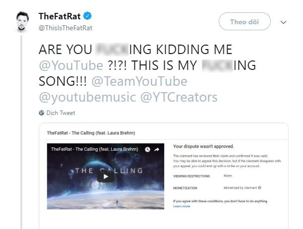Nhạc sĩ nổi tiếng bị YouTube xóa kênh vi nghi ngờ đã đạo nhạc của… chính mình - Ảnh 3.