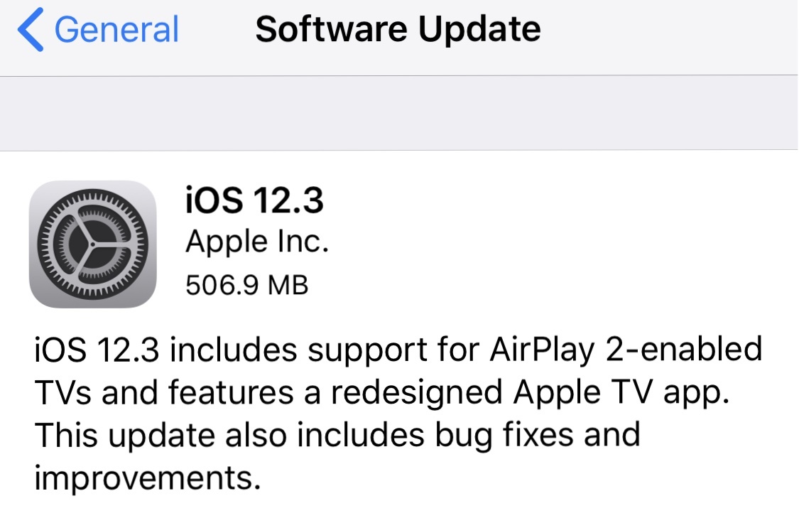 iOS 12.3 vừa được Apple phát hành có gì mới?