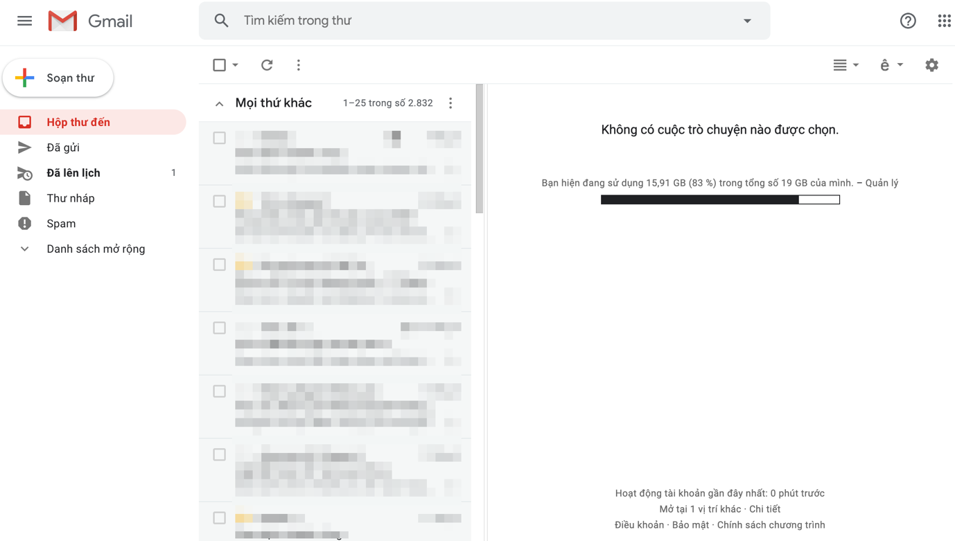 Hướng dẫn bật, tắt và sử dụng khung xem trước trên Gmail