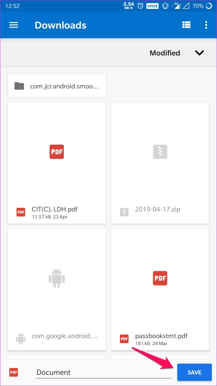 Cách chuyển file Word thành PDF trên Android