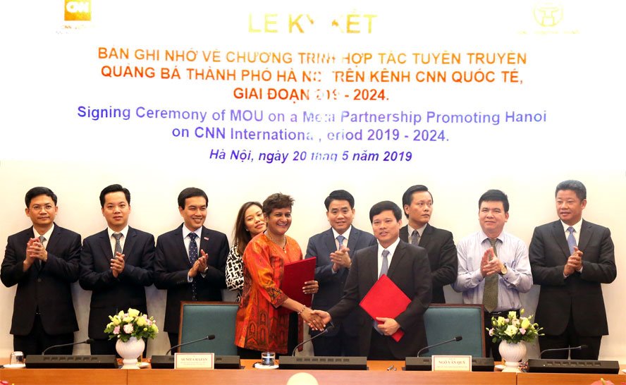 Hà Nội quảng bá về văn hóa, lịch sử, con người Thủ Đô trên kênh CNN