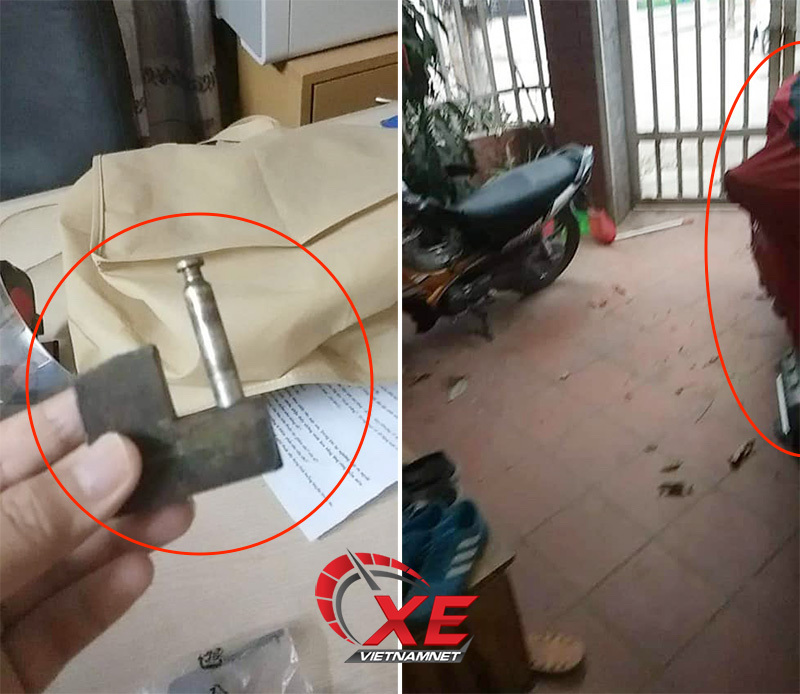 Trộm dắt xe 350 triệu, bỏ qua môtô hơn 1 tỷ ngay bên cạnh