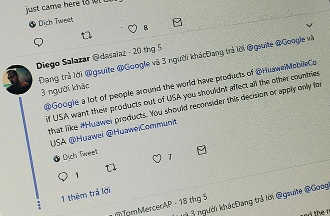 Nguoi dung do xo vao fanpage chui boi Google vi ra tay voi Huawei hinh anh 2