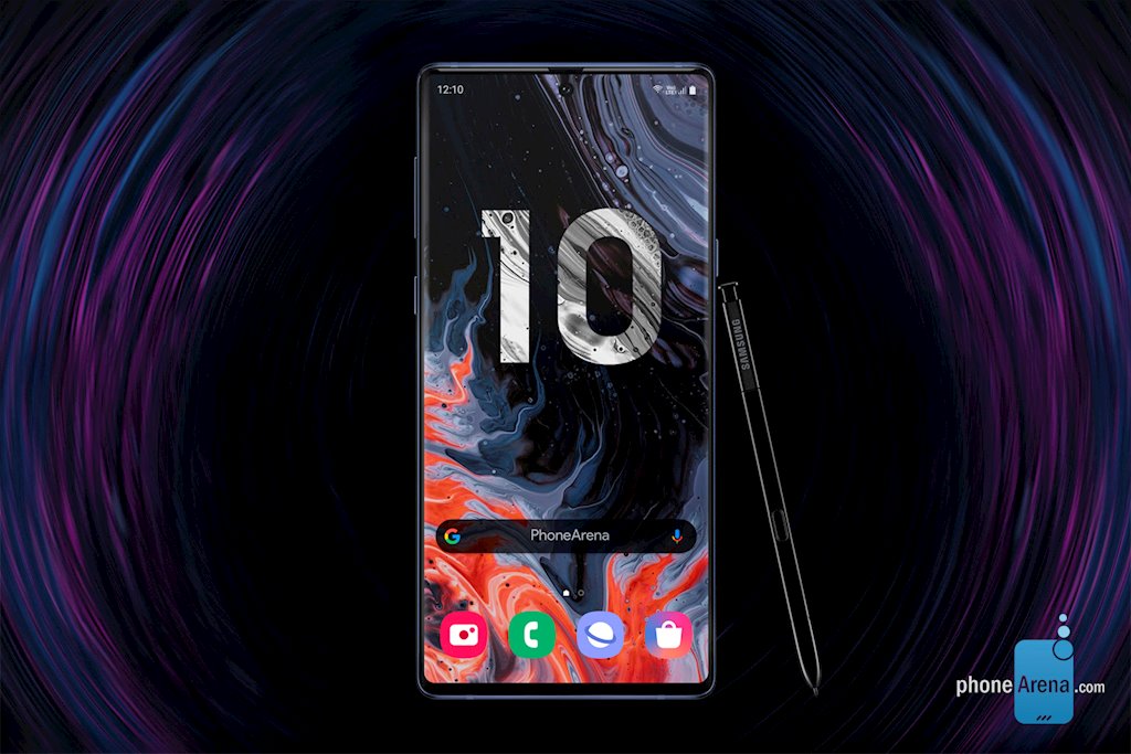 Bản dựng Galaxy Note 10 siêu đẹp với 4 camera dọc