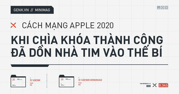 Cách mạng Apple 2020: Khi chìa khóa thành công đã dồn nhà Tim Cook vào thế bí