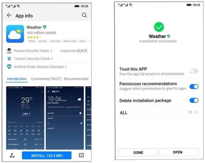 Huawei dang ky he dieu hanh Ark OS, he lo anh chup giao dien hinh anh 1
