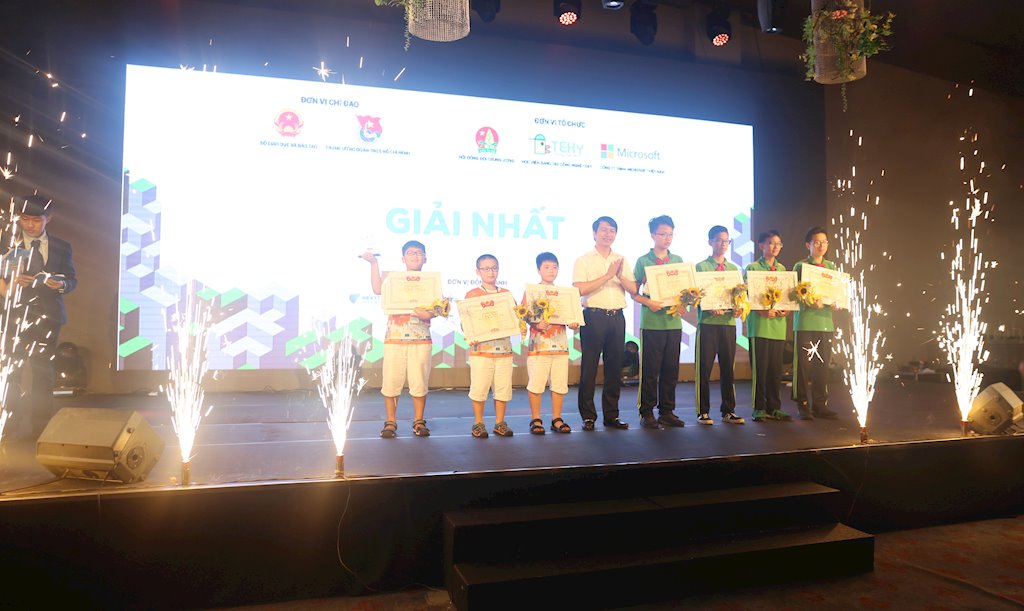 Chung kết cuộc thi “Em yêu khoa học – Tài năng công nghệ nhí” năm học 2018-2019 | Học sinh Hà Nội giành giải Nhất thi Tài năng công nghệ nhí năm đầu tiên