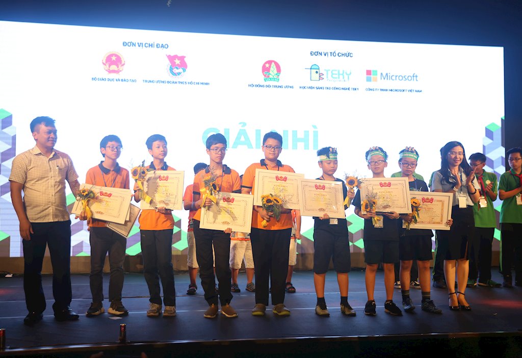 Chung kết cuộc thi “Em yêu khoa học – Tài năng công nghệ nhí” năm học 2018-2019 | Học sinh Hà Nội giành giải Nhất thi Tài năng công nghệ nhí năm đầu tiên