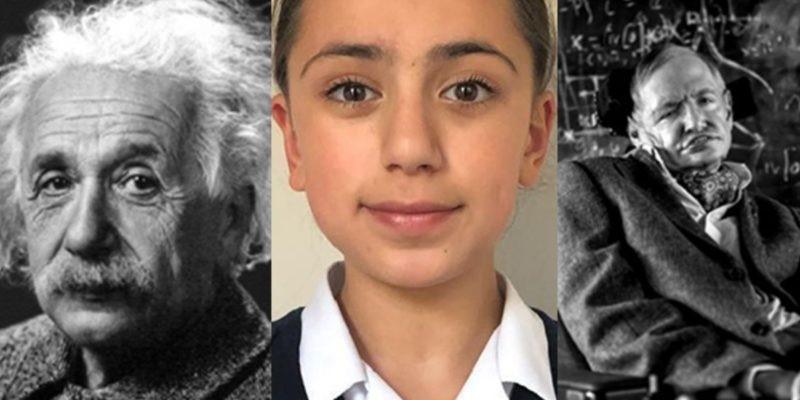 Be gai co bo oc thien tai, IQ vuot ca Albert Einstein