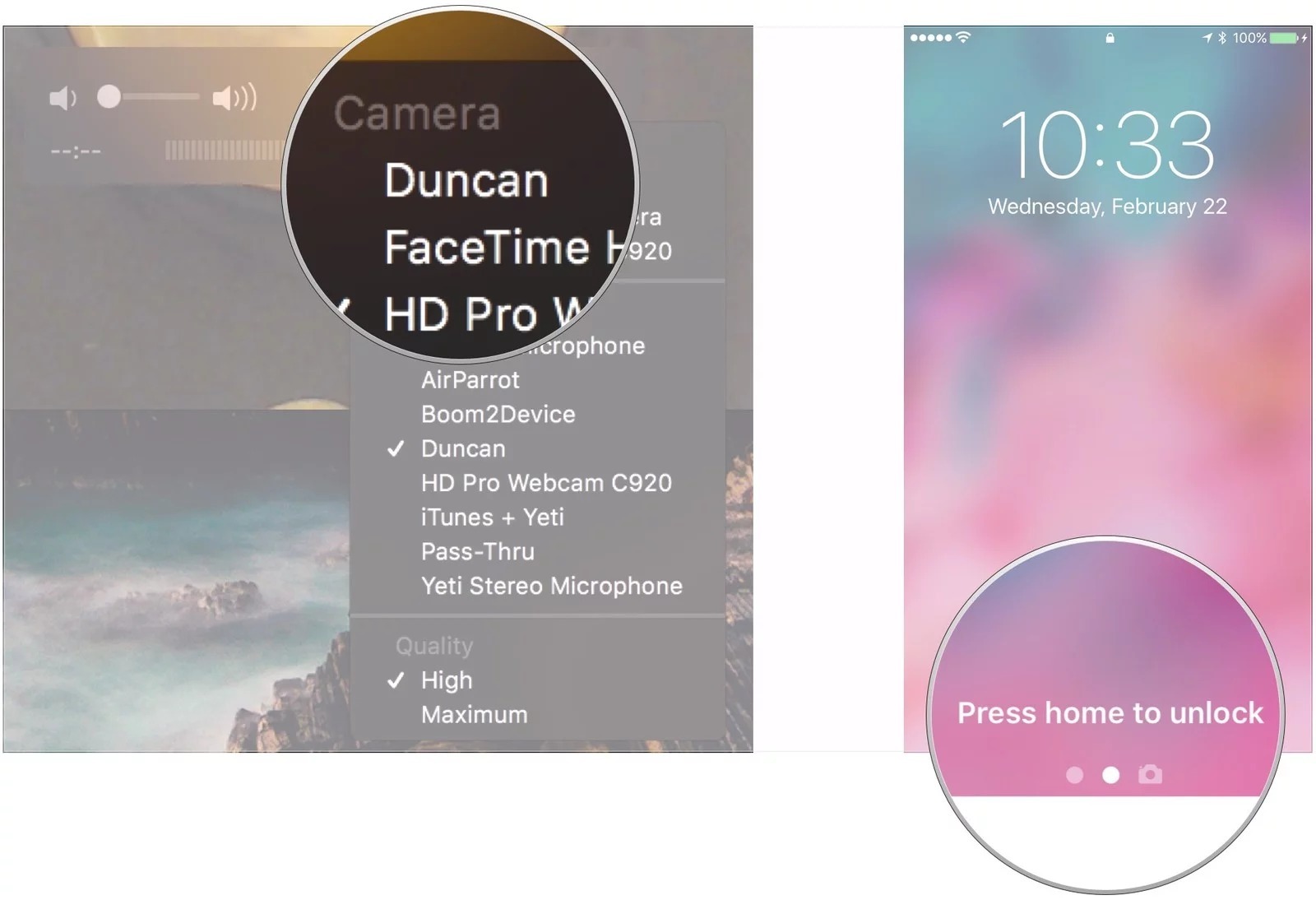 Cách ghi lại âm thanh và hình ảnh từ cuộc gọi FaceTime
