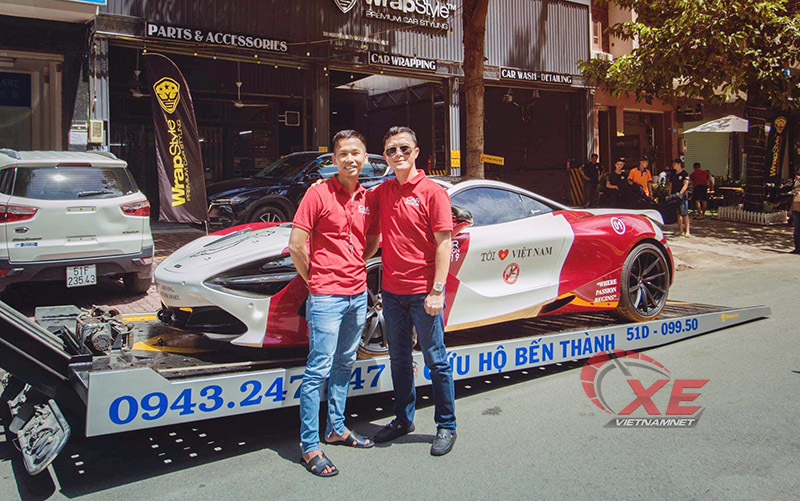 Gian nan 'rước' siêu xe triệu đô McLaren 720S về Việt Nam