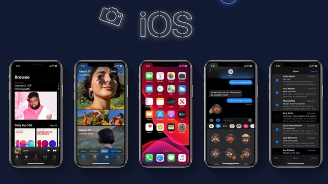 iOS 13 doi dau Android Q - Google that thu truoc Apple hinh anh 4